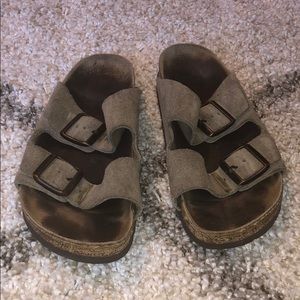 Taupe Birkenstock’s
